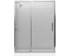 Kohler Lattis K-705810-L-SH Bright Silver 1/4" Pivot Door