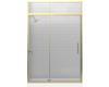 Kohler Lattis K-705811-L-ABV Anodized Brushed Bronze 1/4" Pivot Door with Transom