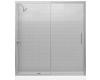 Kohler Lattis K-705812-L-NX Brushed Nickel 1/4" Pivot Door