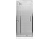 Kohler Lattis K-705816-L-SH Bright Silver 3/8" Pivot Door