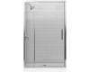 Kohler Lattis K-705822-L-SH Bright Silver 3/8" Pivot Door