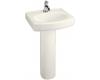 Kohler Pinoir K-2015-1-NY Dune Pedestal Lavatory with Single-Hole Faucet Drilling