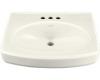 Kohler Pinoir K-2028-1L-NY Dune Lavatory Basin with Single-Hole Faucet Drilling and Left-Hand Soap/Lotion Dispenser