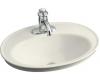 Kohler Serif K-2075-1-NY Dune Self-Rimming Lavatory with Single-Hole Faucet Drilling