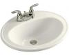 Kohler Pennington K-2196-4N-NY Dune Self-Rimming Lavatory with 4" Centers and Sealed Overflow