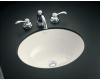 Kohler Caxton K-2205-G-NY Dune Undercounter Lavatory with Glazed Underside, 17" X 14"