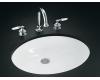 Kohler Caxton K-2211-G-NY Dune Undercounter Lavatory with Glazed Underside, 19" X 15"