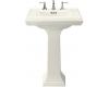 Kohler Memoirs K-2258-1-NY Dune Pedestal Lavatory with Single-Hole Faucet Drilling and Classic Design