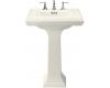 Kohler Memoirs K-2258-8-NY Dune Pedestal Lavatory with 8" Centers and Stately Design