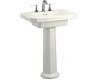 Kohler Kathryn K-2322-1-NY Dune Pedestal Lavatory with Single-Hole Faucet Drilling