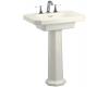 Kohler Kathryn K-2322-4-NY Dune Pedestal Lavatory with 4" Centers