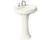 Kohler Leighton K-2326-8-NY Dune Pedestal Lavatory with 8" Centers