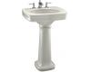 Kohler Bancroft K-2338-1-NY Dune Pedestal Lavatory with Single-Hole Faucet Drilling