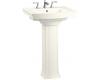 Kohler Archer K-2359-1-NY Dune Pedestal Lavatory with Single-Hole Faucet Drilling