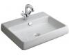 Kohler Fit K-2531-8-0 White Vessels Lavatory with 8" Center