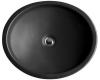 Kohler Canvas K-2874-7 Black Black Cast Iron Lavatory