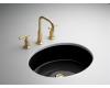 Kohler Verticyl K-2881-7 Black Black Oval Undercounter Lavatory