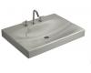 Kohler Strela K-2953-4N-95 Ice Grey One-Piece Surface and Integrated Lavatory without Overflow