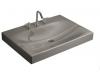 Kohler Strela K-2953-4N-K4 Cashmere One-Piece Surface and Integrated Lavatory without Overflow