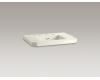 Kohler Kathryn K-3020-96 Biscuit 32" X 22" Fireclay Console Tabletop with 10" Centers