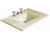 Kohler Iron/Impressions K-3049-4-NY Dune 31" Cast Iron One-Piece Surface and Integrated Lavatory with 4" Centers