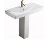 Kohler Reve K-5149-1-0 White Reve 39" Pedestal Lavatory