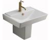 Kohler Reve K-5150-1-HW1 Honed White 23" Lavatory Basin and Shroud