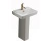 Kohler Reve K-5152-1-0 White Reve 23" Lavatory Basin and Pedestal