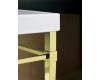 Kohler Kathryn K-6861-AF Vibrant French Gold Square Tapered Metal Legs