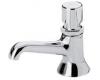 Kohler Signal K-7504-H-CP Polished Chrome Slow Self-Closing Metering Lavatory Faucet, Hot