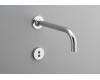 Kohler Purist K-T11839-CP Polished Chrome Wall-Mount Faucet Trim with 9" Spout