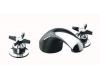 Kohler Triton K-T7019-3-CP Polished Chrome Deck-Mount Bath Faucet Trim with Cross Handles, Valve Not Included