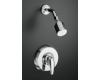 Kohler Coralais K-P15611-4N-G Brushed Chrome Shower Faucet Trim with Lever Handle, Less Showerhead