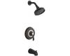 Kohler Fairfax K-T12007-4-BRZ Oil-Rubbed Bronze Rite-Temp Pressure-Balancing Bath and Shower Faucet Trim with Lever Handle