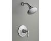 Kohler Kelston K-T13493-4-CP Polished Chrome Rite-Temp Shower Faucet Trim