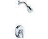 Kohler Coralais K-T15611-4E-CP Polished Chrome Shower Mixing Valve Faucet Trim, Valve Not Included