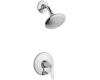 Kohler Refinia K-T5319-4-CP Polished Chrome Shower Trim with Push-Button Diverter, Valve Not Included