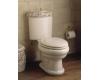Kohler Briar Rose Revival K-14239-BR-96 Biscuit Briar Rose Design On Revival Two-Piece Toilet with Seat