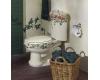 Kohler Peonies & Ivy K-14239-PS-96 Biscuit Design On Revival Toilet, Includes Seat