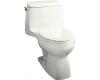 Kohler Santa Rosa K-3323-NY Dune Compact Elongated Toilet with Toilet Seat, Cover and Left-Hand Trip Lever
