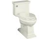 Kohler Memoirs K-3453-NY Dune Comfort Height Elongated Toilet with Stately Design and Glenbury Quiet-Close Toilet Seat
