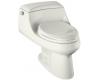 Kohler San Raphael K-3466-NY Dune One-Piece Elongated Toilet with Concealed Trapway and French Curve Toilet Seat