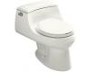 Kohler San Raphael K-3467-NY Dune One-Piece Round-Front Toilet with Concealed Trapway, French Curve Toilet Seat and Trip Lever