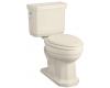 Kohler Kathryn 3484-47 Almond Comfort Height Two-Piece Elongated Toilet