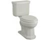 Kohler Kathryn 3484-95 Ice Grey Comfort Height Two-Piece Elongated Toilet