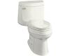 Kohler Cimarron K-3489-NY Dune Comfort Height One-Piece Elongated Toilet with Cachet Quiet-Close Quick-Release Toilet Seat and Left-Hand Tr