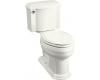 Kohler Devonshire 3503-0 White Comfort Height Two-Piece Elongated Toilet