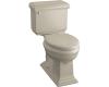 Kohler Memoirs 3515-G9 Sandbar Comfort Height Elongated Two-Piece Toilet with Classic Design