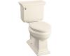 Kohler Memoirs Stately K-3526-47 Almond Comfort Height Elongated Two-Piece Toilet with Trip Lever