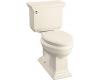 Kohler Memoirs Stately K-3526-47 Almond Comfort Height Elongated Two-Piece Toilet with Trip Lever